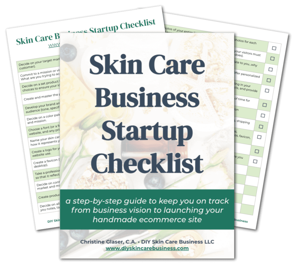 Skin Care Business Startup Checklist
