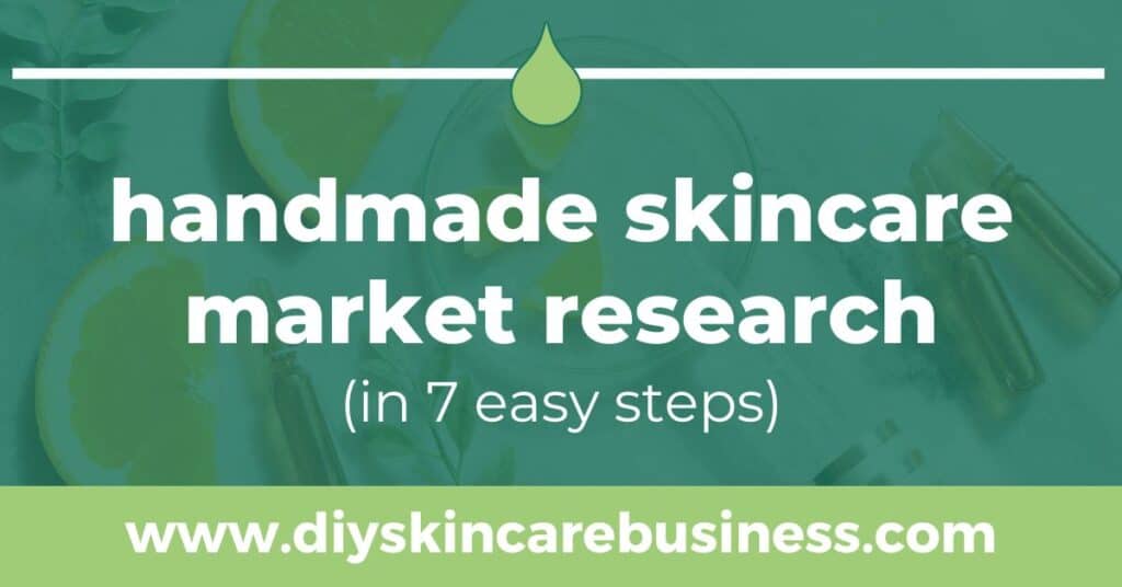 Handmade Skincare Market Research blog post Social Image
