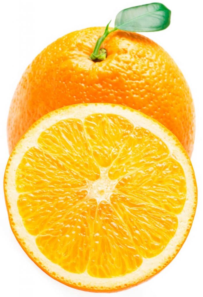 Closeup photo of oranges