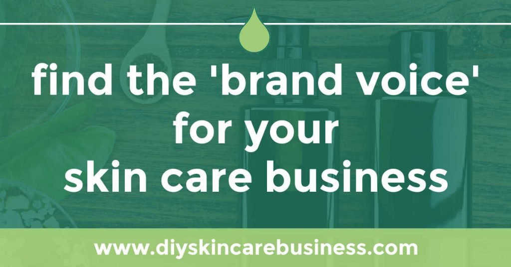 How to Find the Brand Voice for Your Skin Care Business (social image)