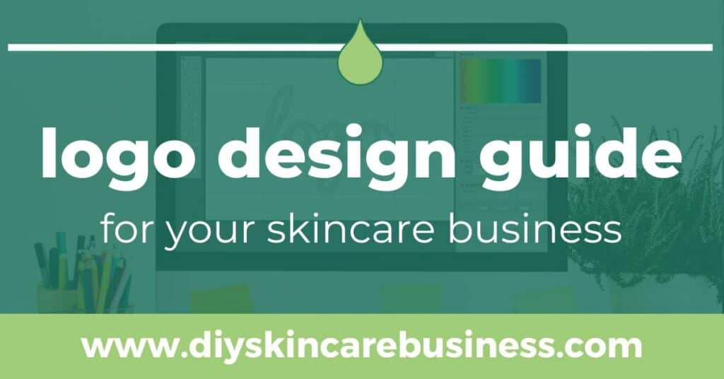 Logo Design Guide for skin care businesses social media image