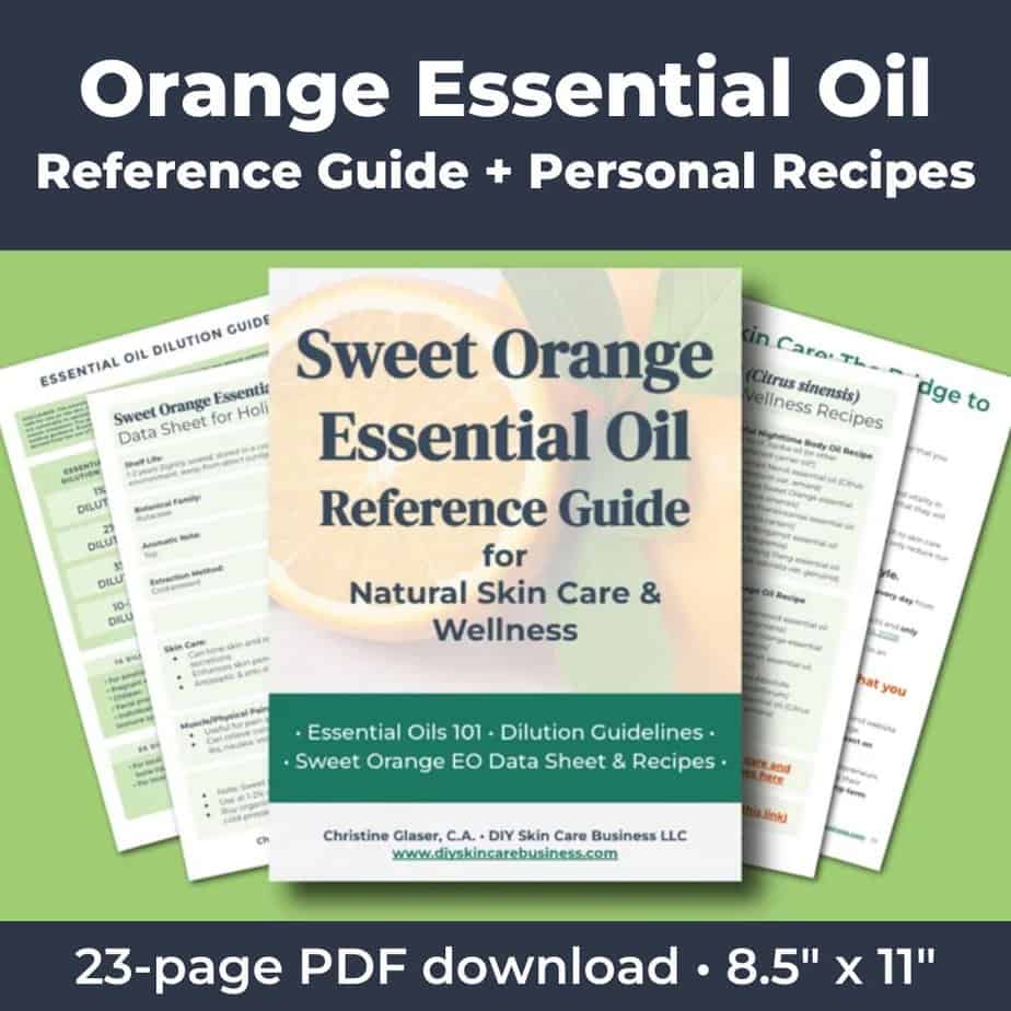 Sweet Orange Essential Oil Reference Guide