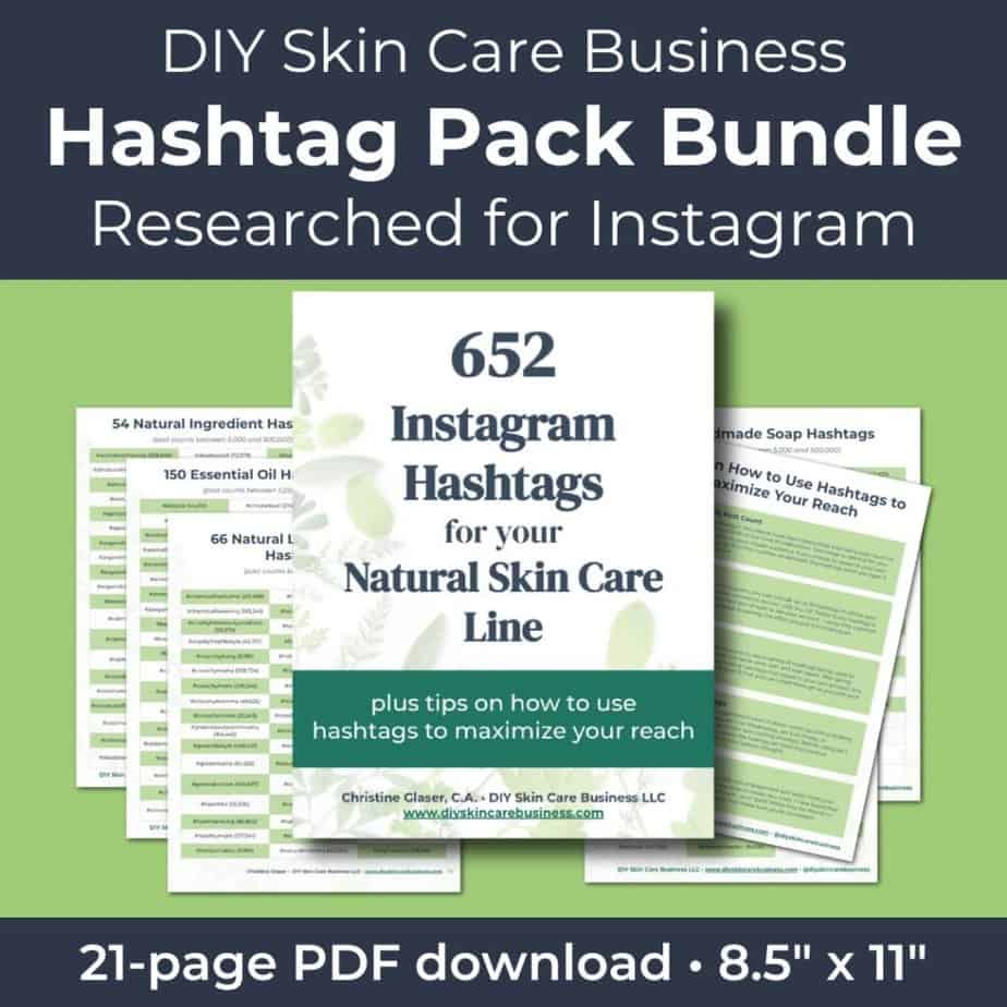 Ultimate Instagram Hashtag Pack for Skin Care Businesses