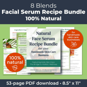 Natural Facial Serum Recipe Bundle PDF