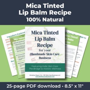 Mica Tinted Lip Balm Recipe PDF