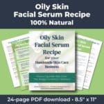 Oily Skin Face Serum Recipe PDF (100% Natural)