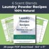 Laundry Powder Recipe PDF