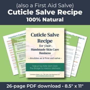 Cuticle and First Aid Salve Recipe PDF