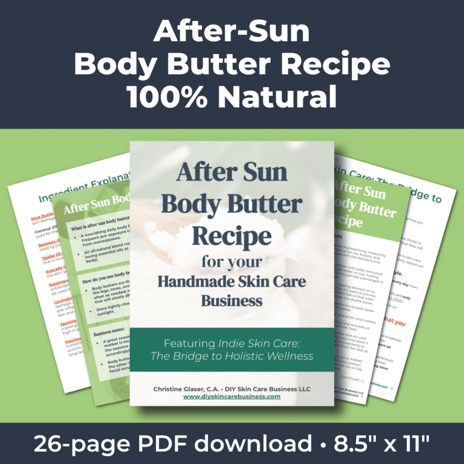 Natural After Sun Body Butter Recipe