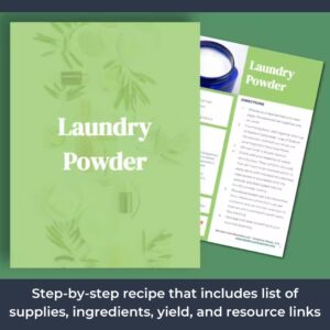 An inside look at the Laundry Powder Recipe download