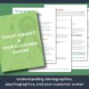 Ebook portion of the Target Market Planner for Skin Care Businesses