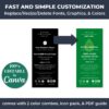 All soap box label templates from DIY Skin Care Business are editable using Canva.