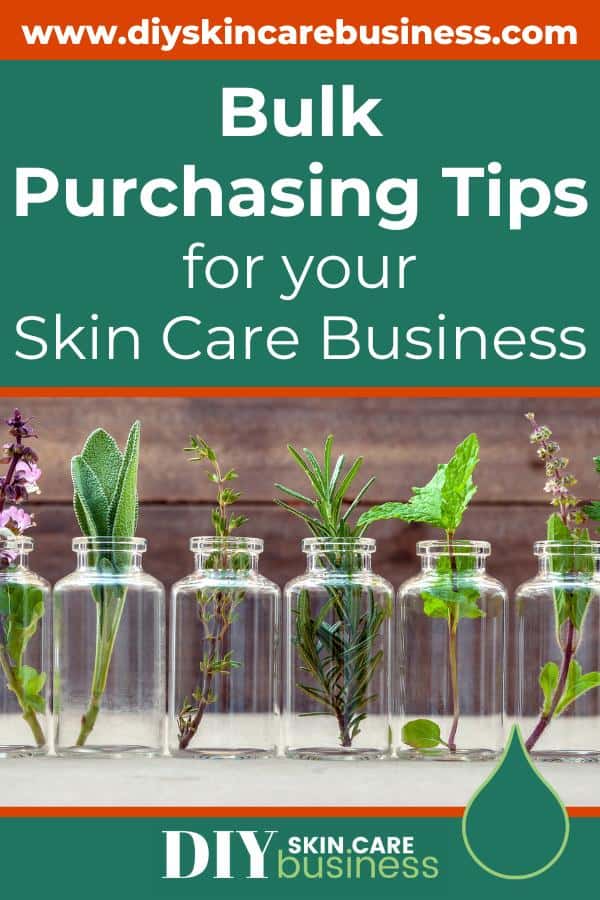 Bulk Purchasing Tips for Handmade Skincare Businesses Pinterest Pin